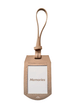 Beige Polaroid Bag Charm