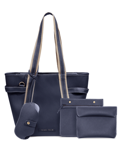 Navy Blue Trooper Tote