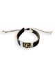 Blue Swastik Vegan Leather Band