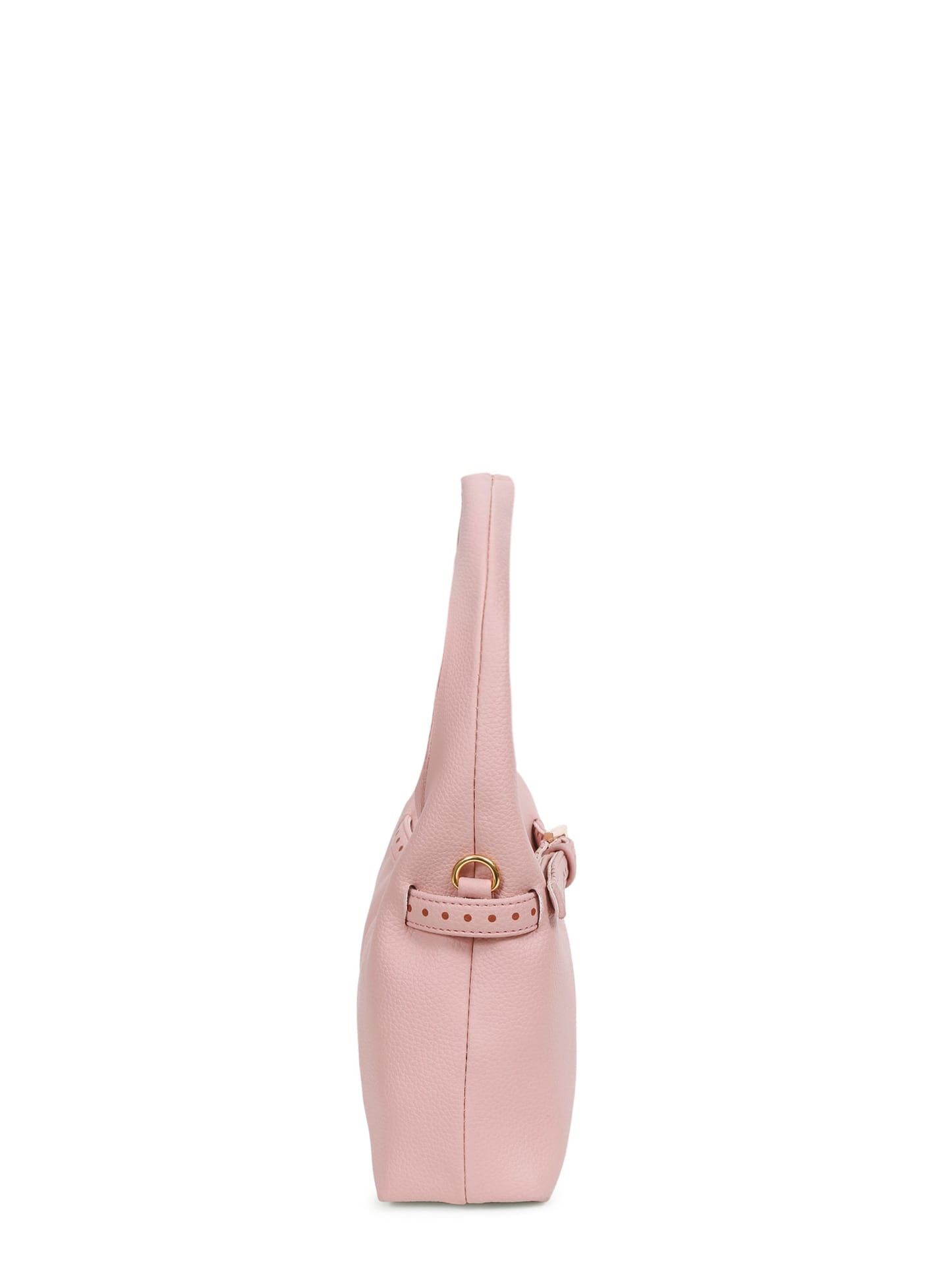 Pink Polka Mini Hobo Bag