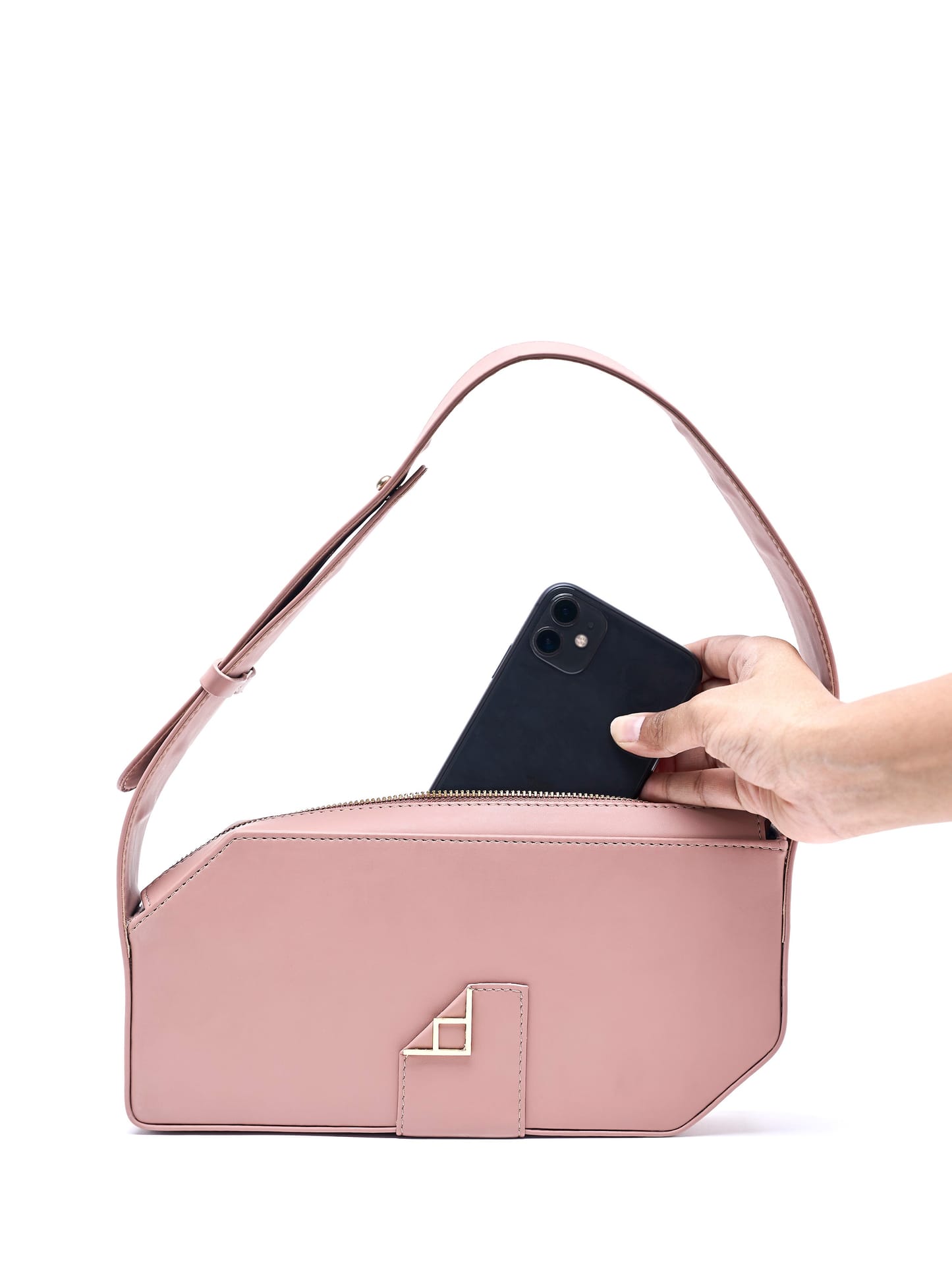 Powder Pink Siren Shoulder Bag