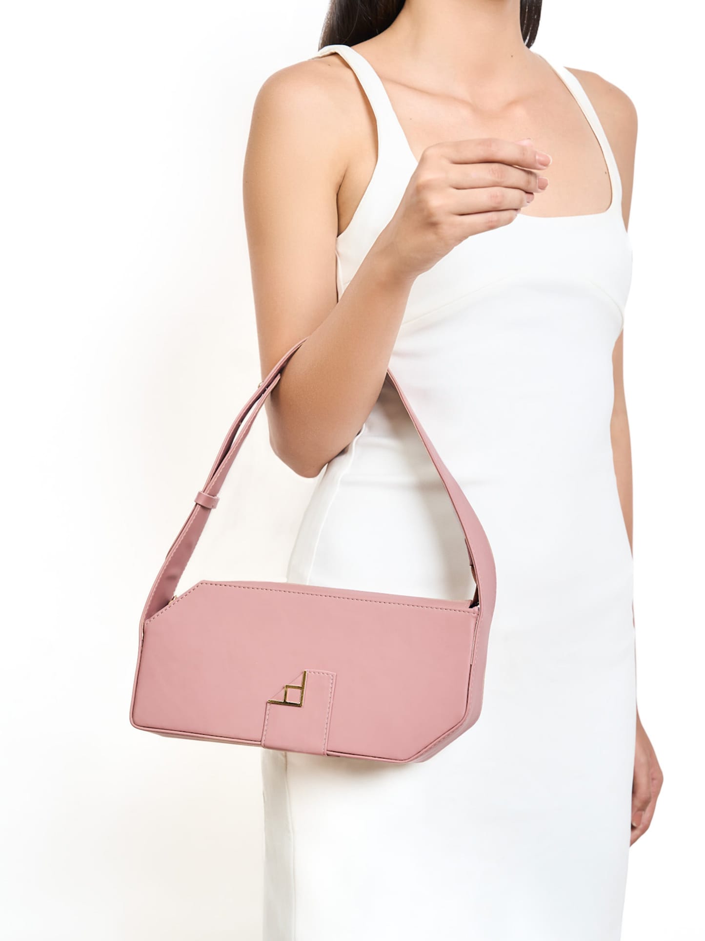 Powder Pink Siren Shoulder Bag