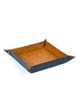 The Desk Tray: Blue & Brown