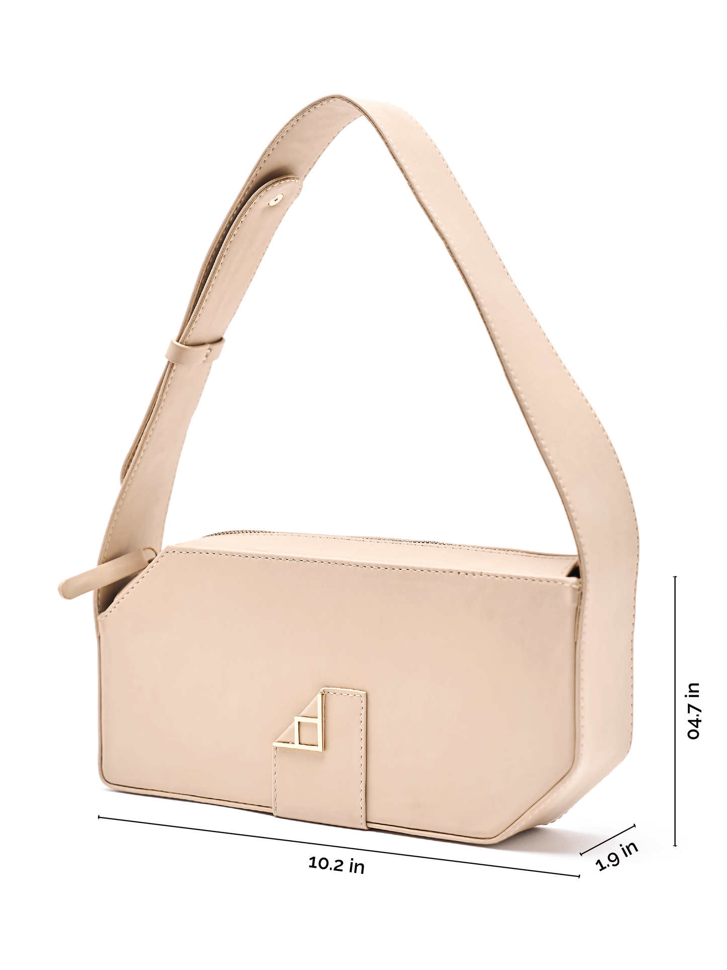 Beige Siren Shoulder Bag