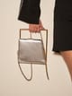 The frame handbag - Silver