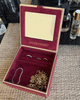 Suede Quilted Jewelry Box