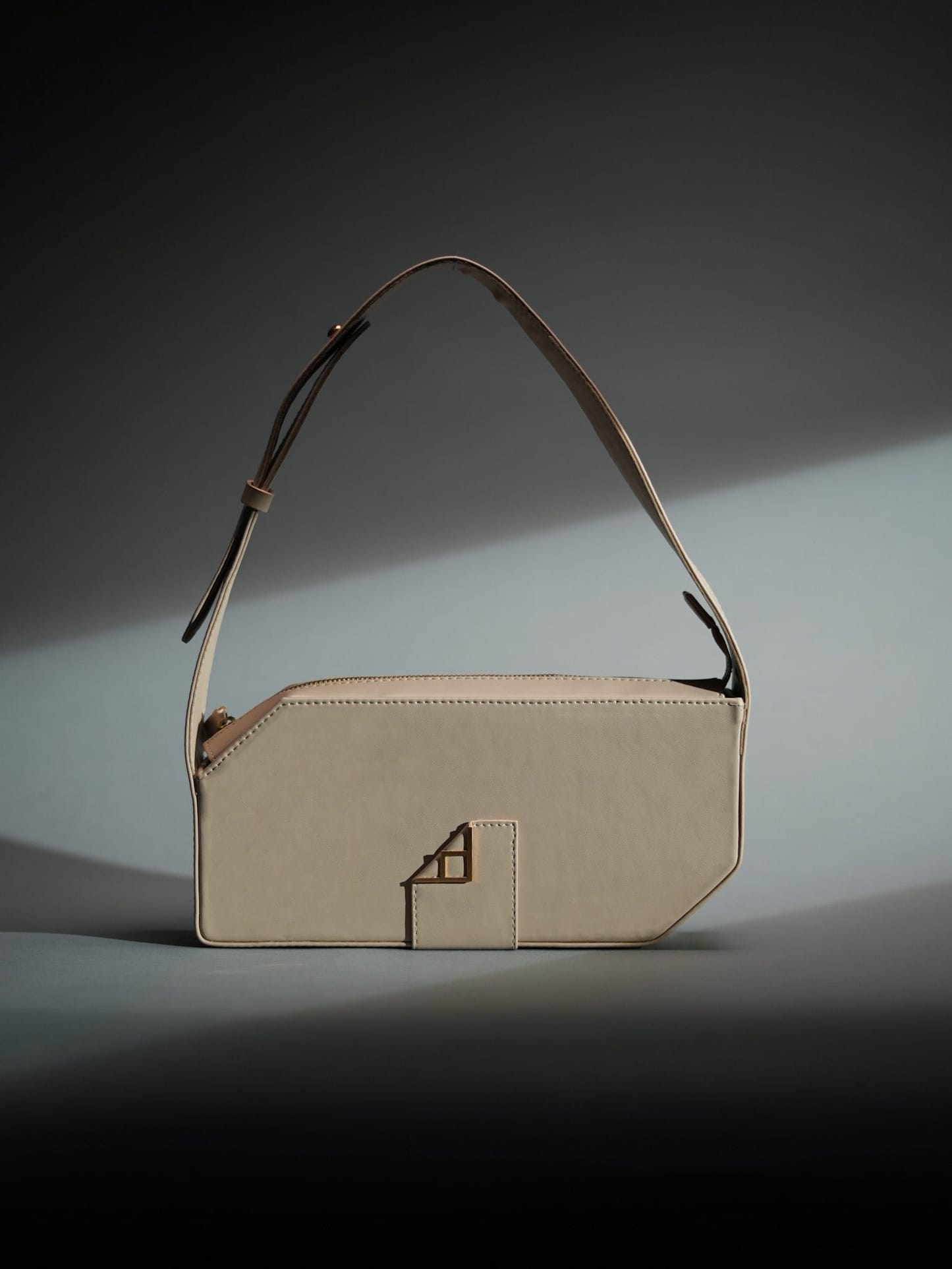 Beige Siren Shoulder Bag