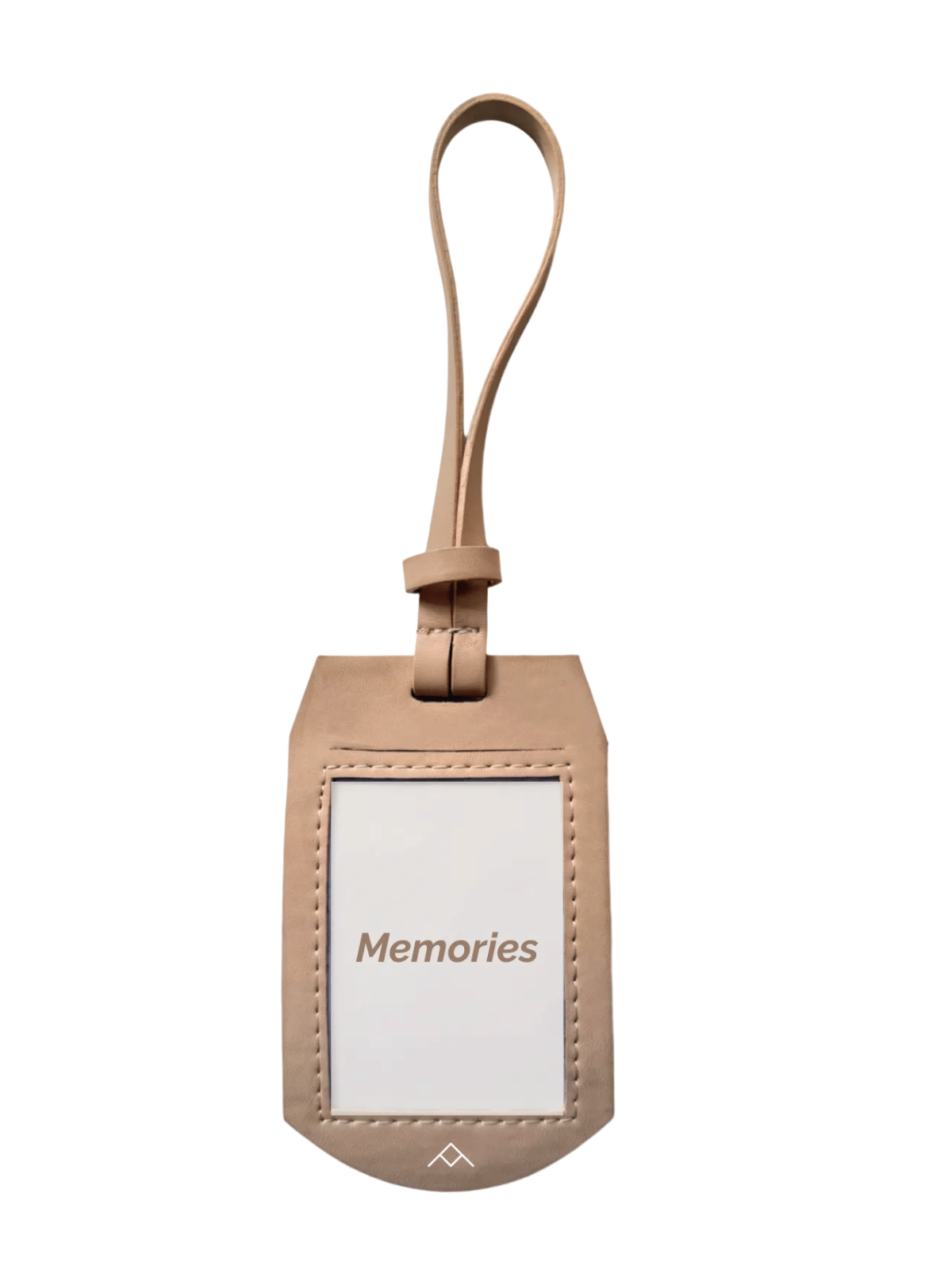 Beige Polaroid Bag Charm