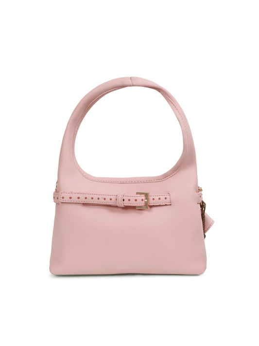 Pink Polka Mini Hobo Bag