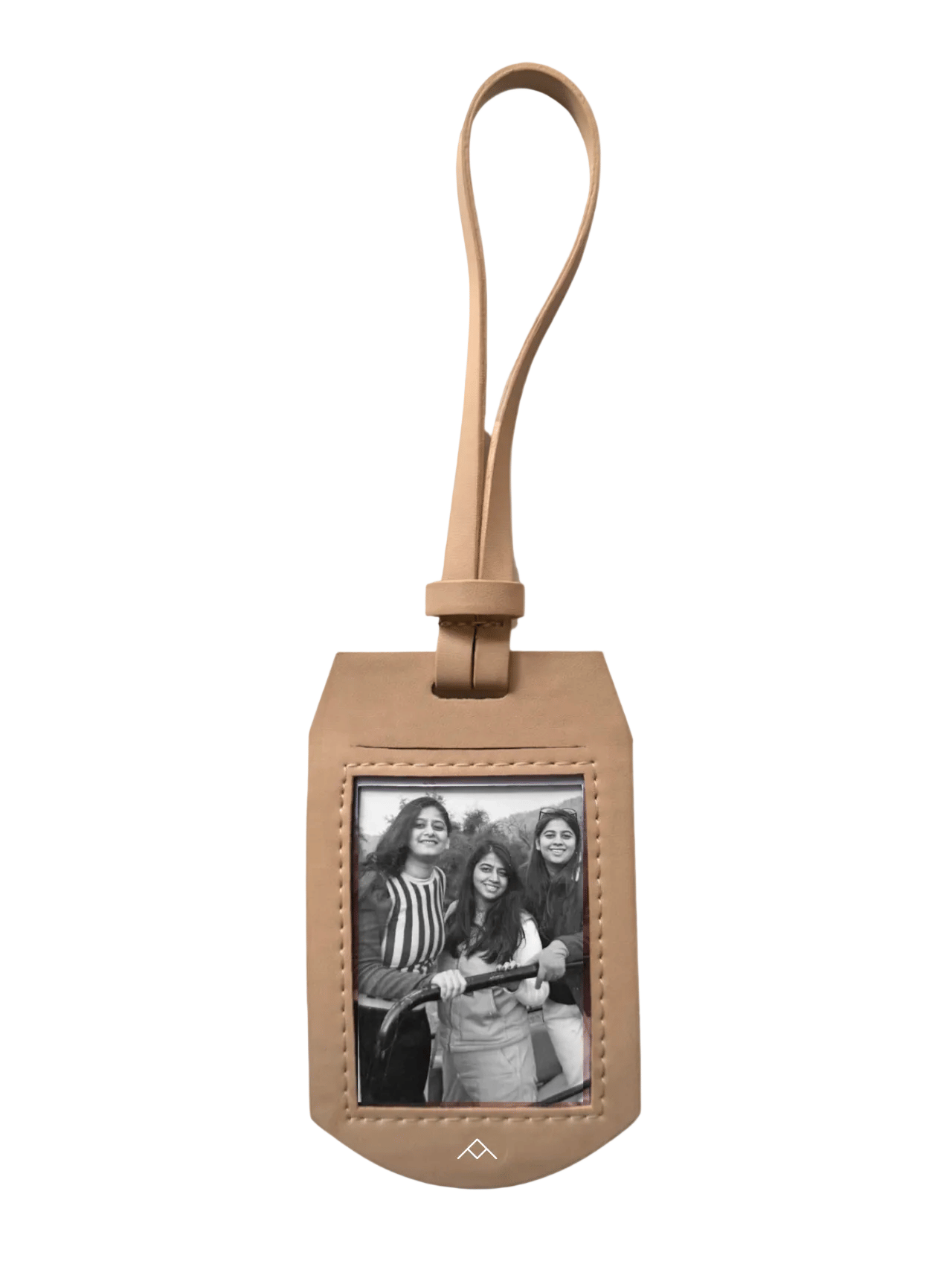 Beige Polaroid Bag Charm