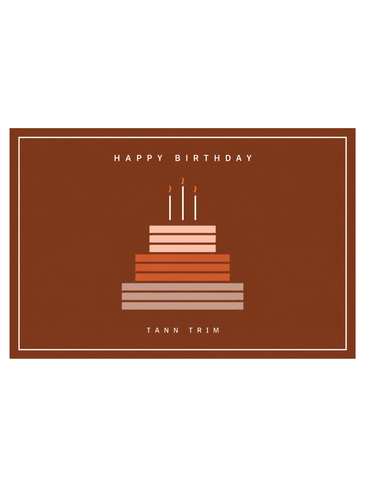 Happy Birthday Card