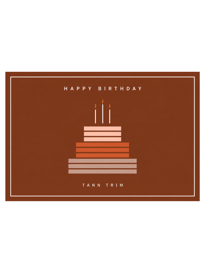 Happy Birthday Card