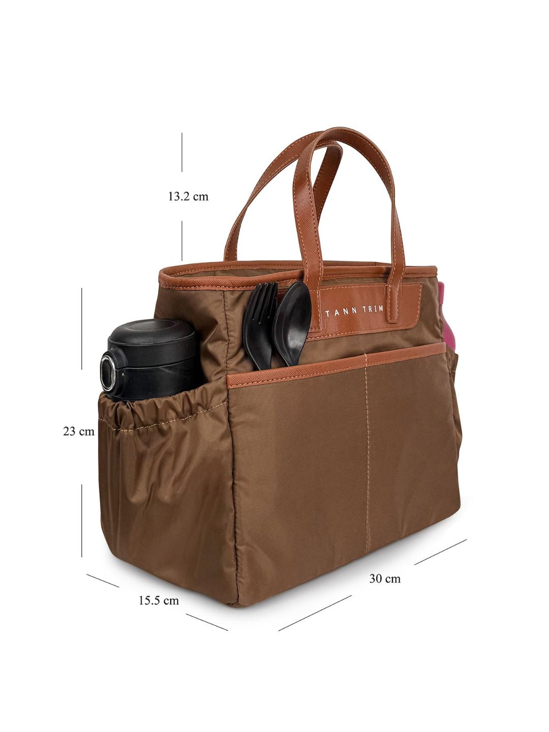 The Tiffyn Tote - Brown