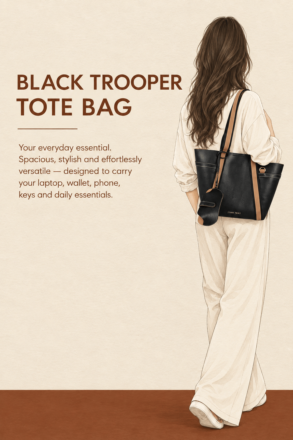 Black Trooper Tote