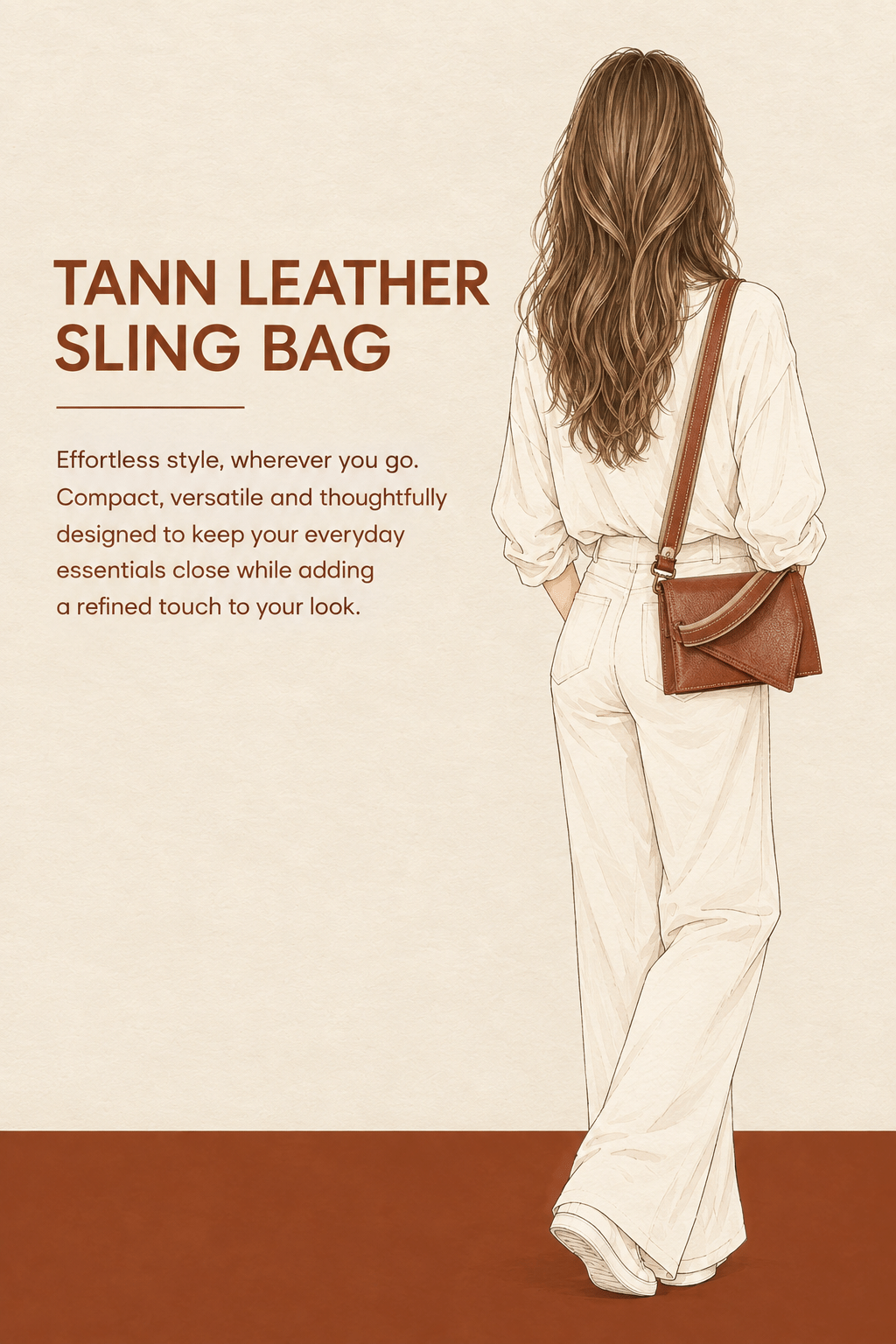 Brown Trine Sling