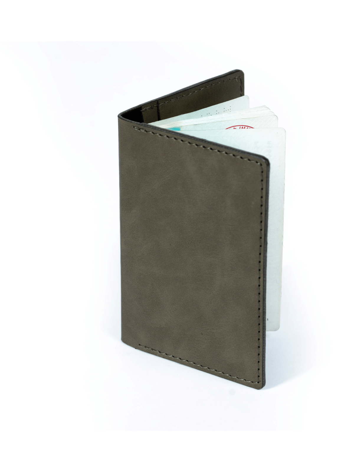 Voyager Passport Cover: Olive Green