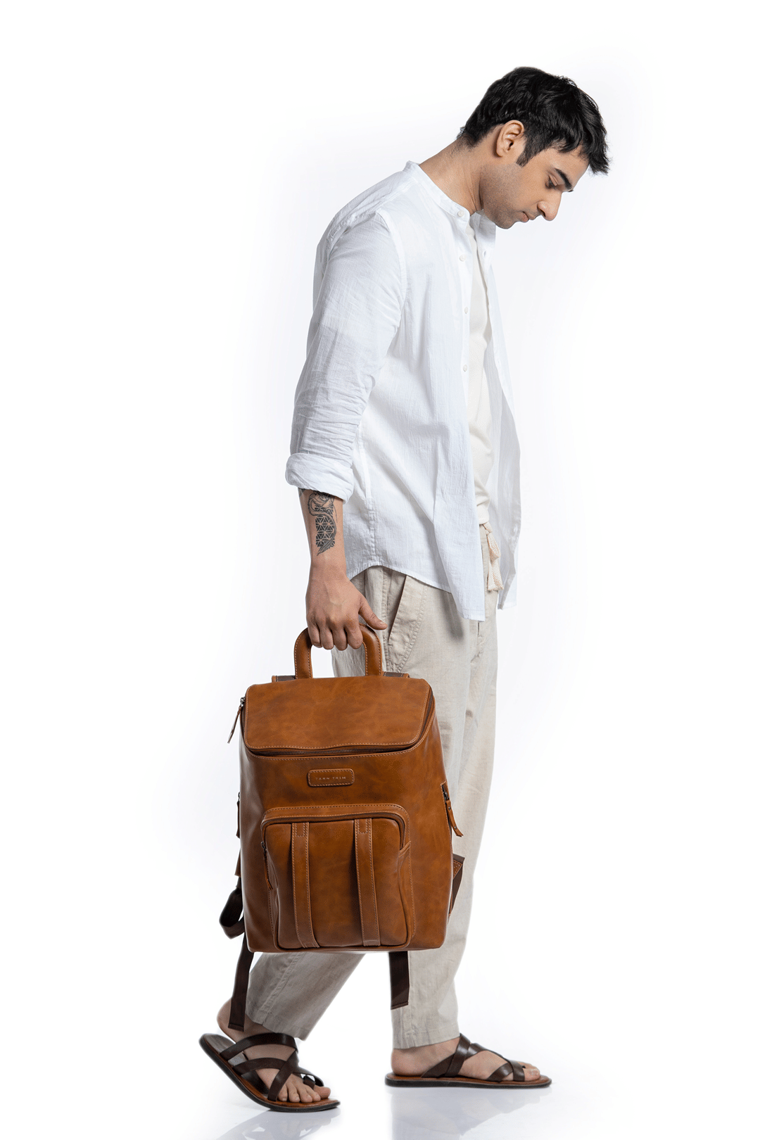 Brown Metro Mover Backpack