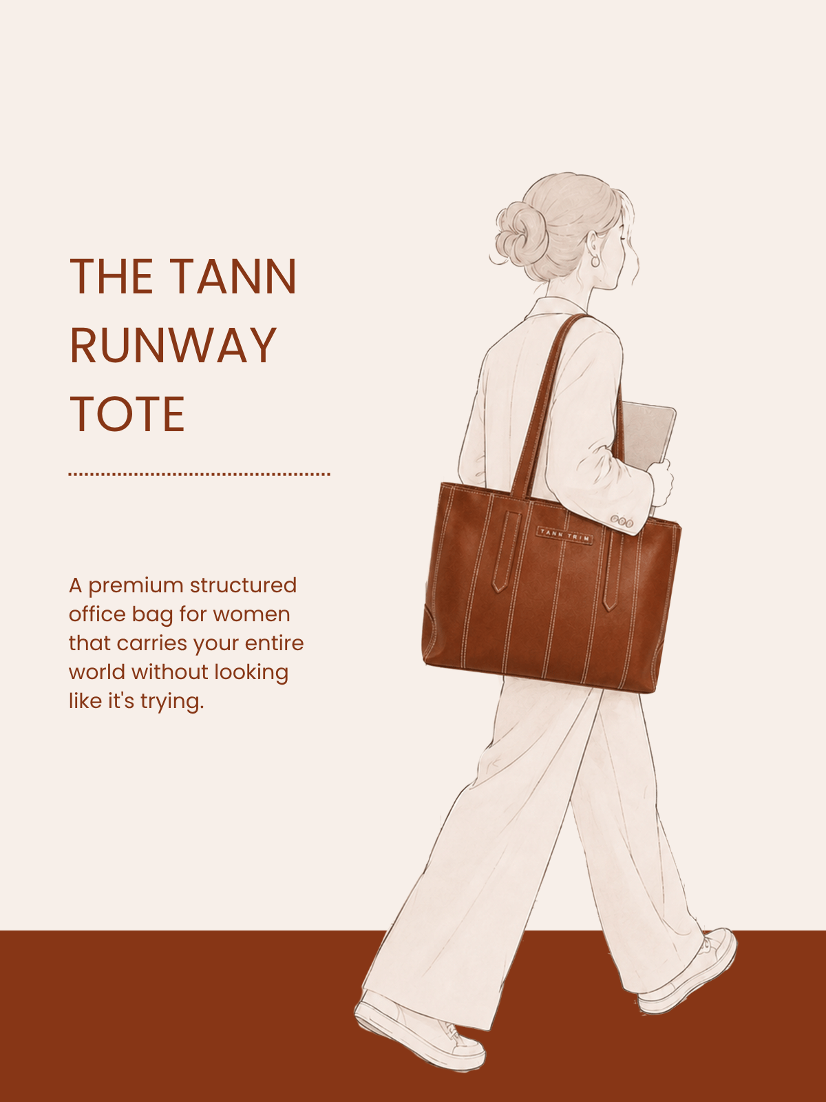 The Runway Tote - Tann