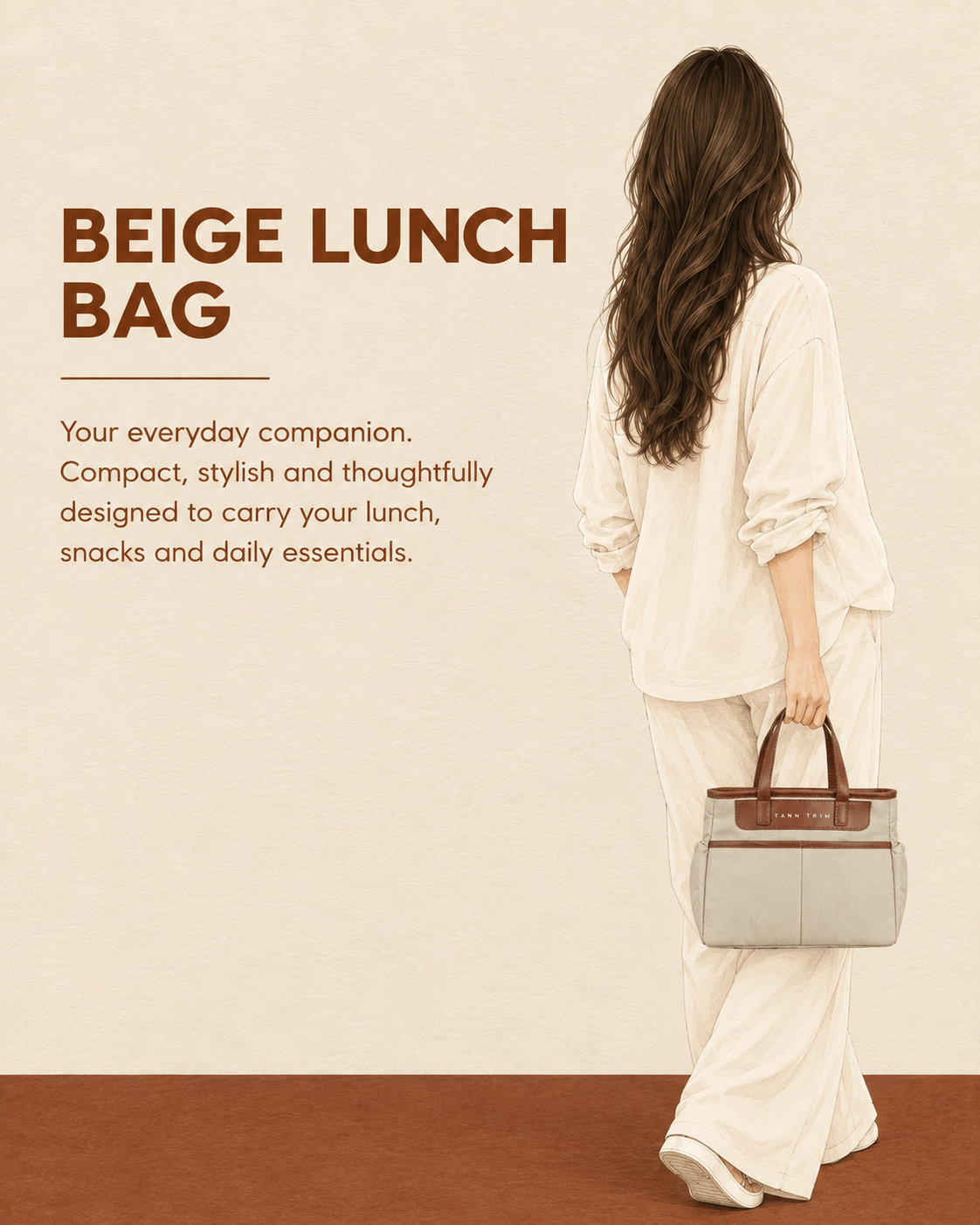 The Tiffyn Tote - Beige