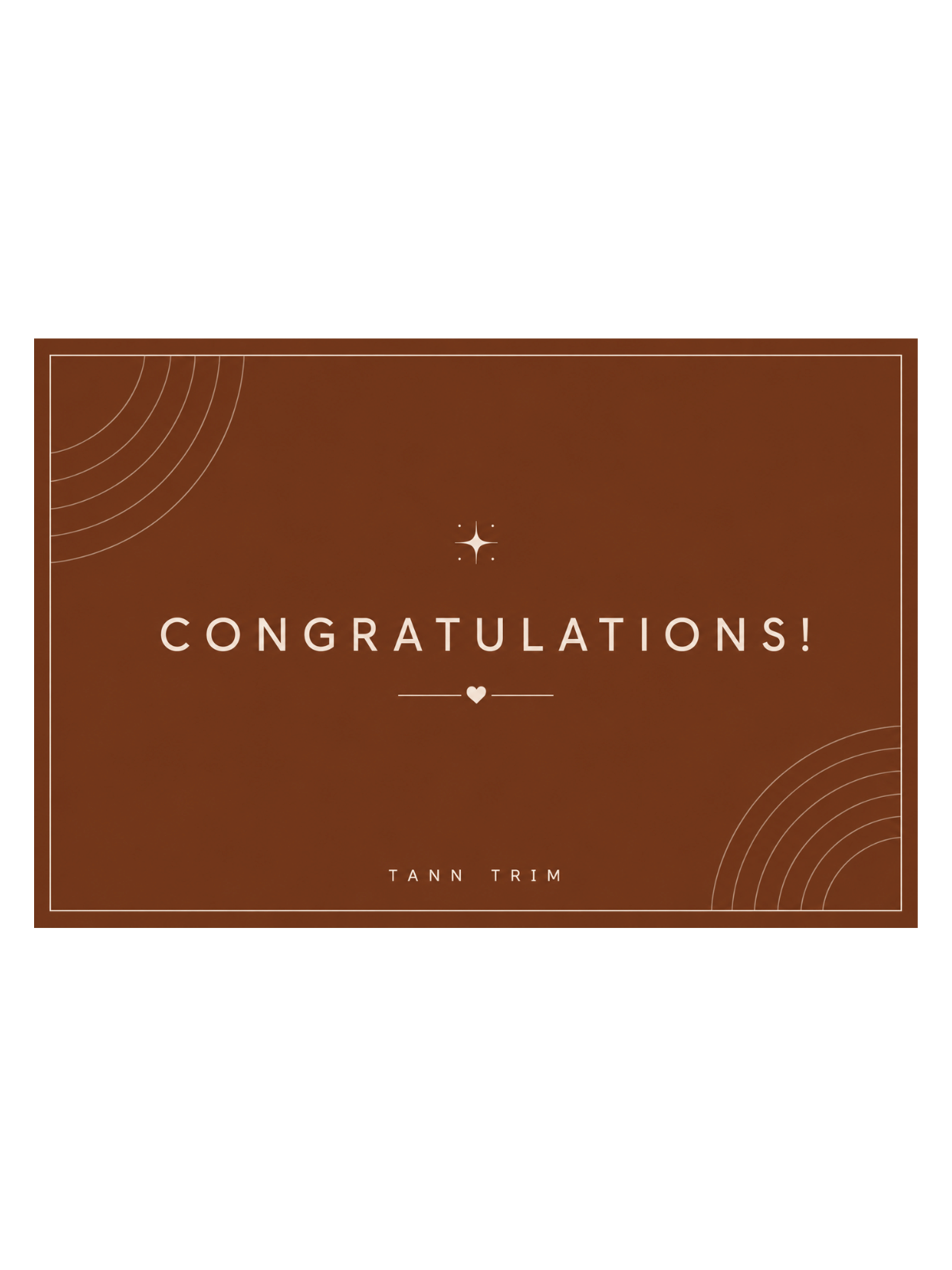 Congratulations