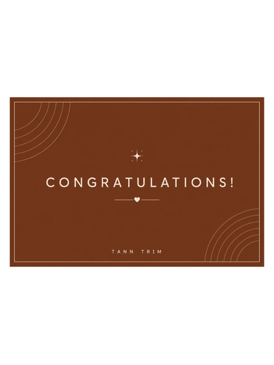 Congratulations