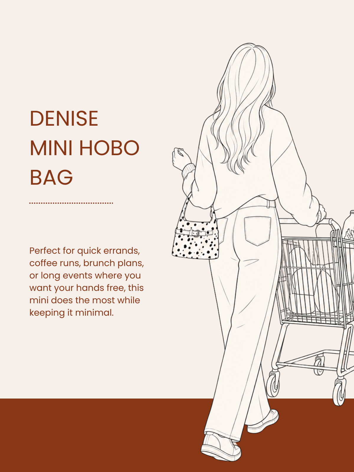 Denise mini Hobo Bag