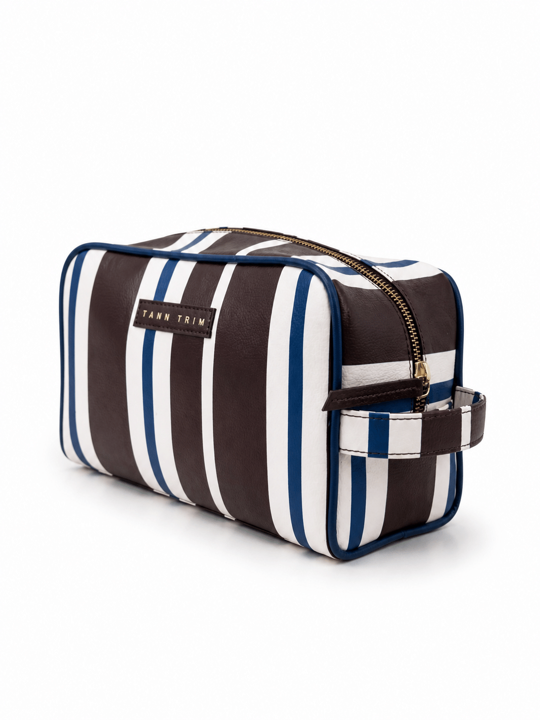 The Stripe Travel Kit - Indigo