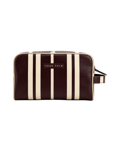 The Stripe Travel Kit - Butter Yellow