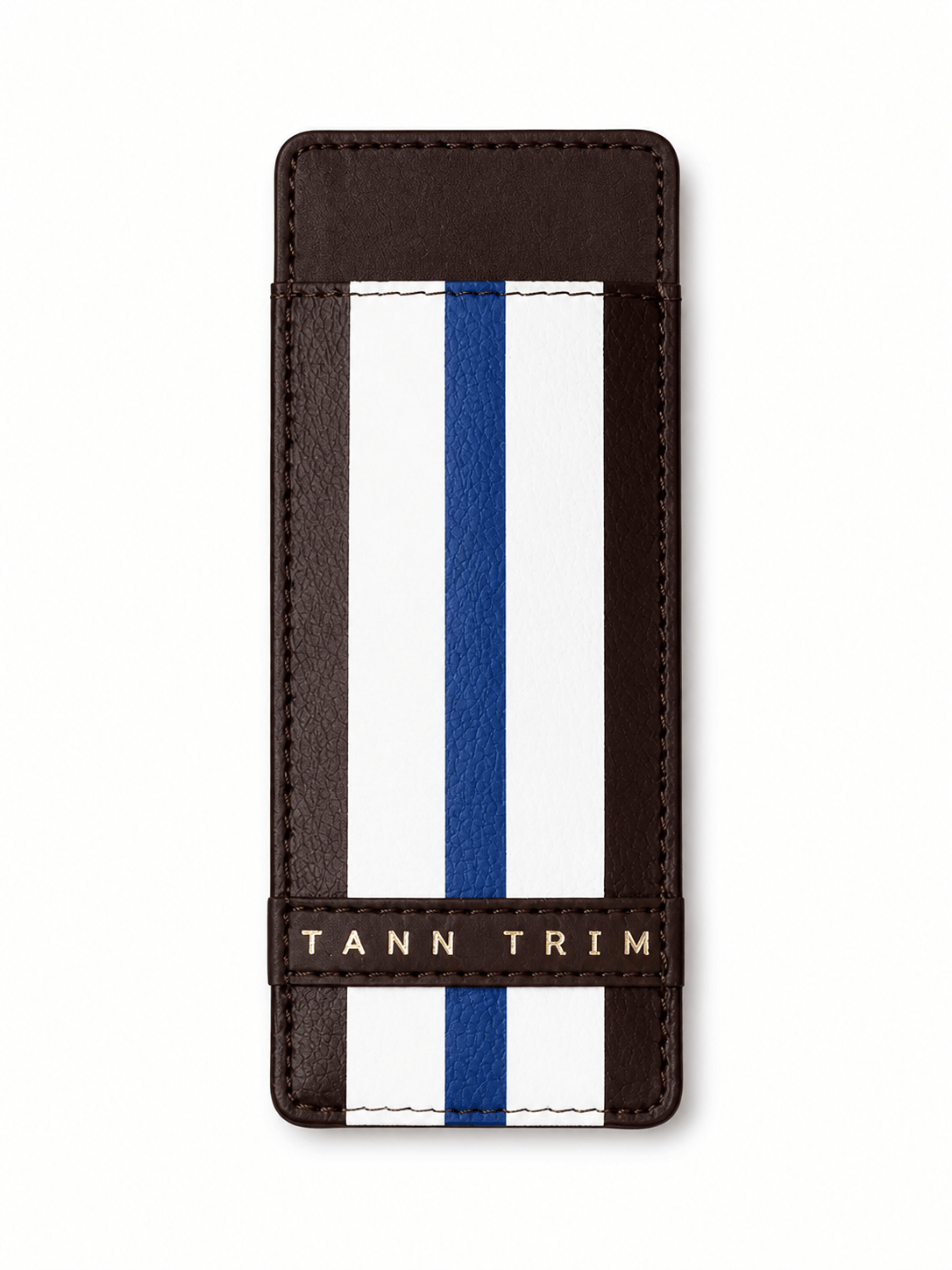 Indigo Stripes Lip Liner Case & Mirror