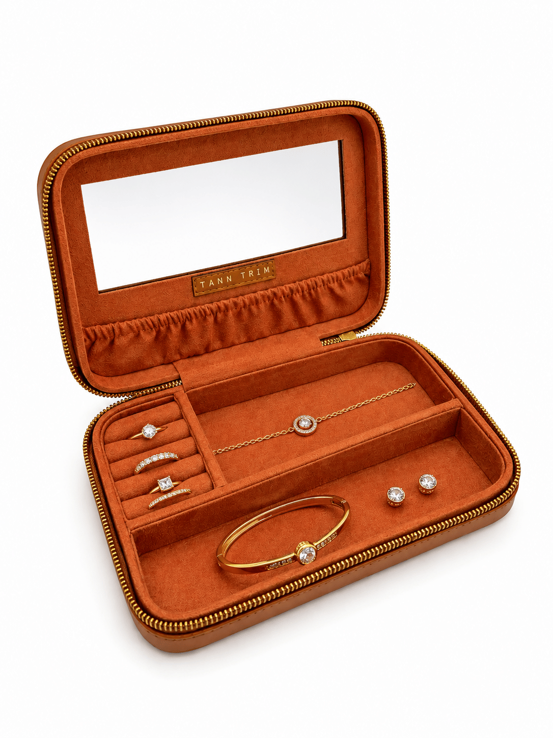 Tann Quilted Jewelry Box : big