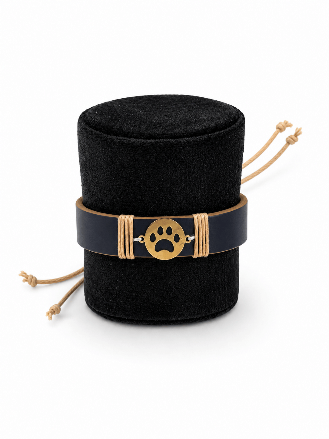 Blue Paw Vegan Leather Band