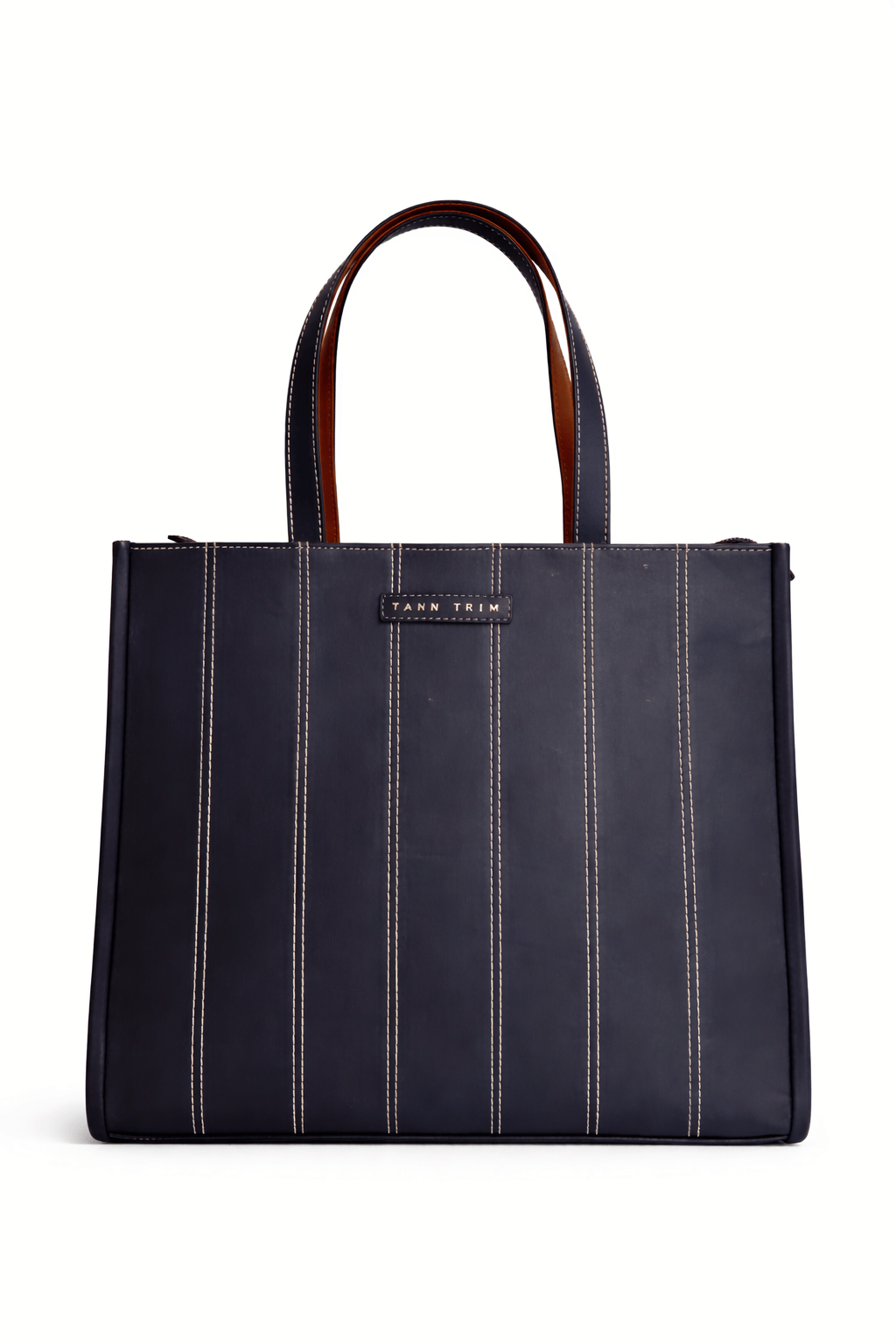 The Stacker Tote- Navy Blue