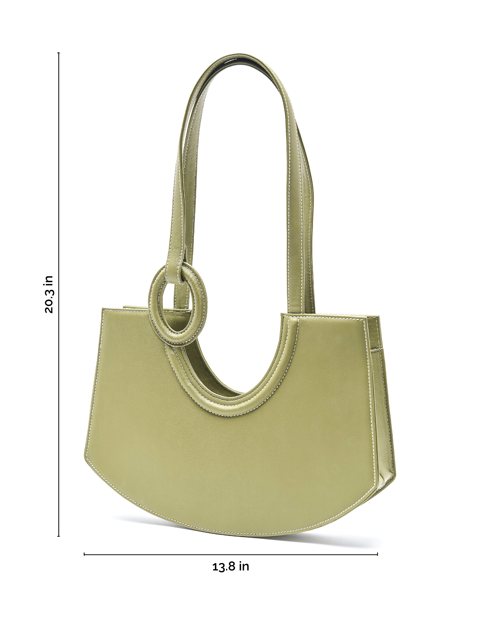 Olive Green Elly Shoulder Bag
