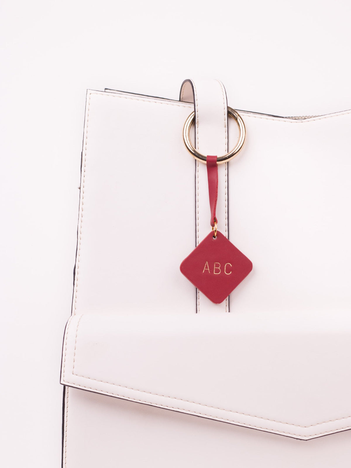 Berry Red Bag charm