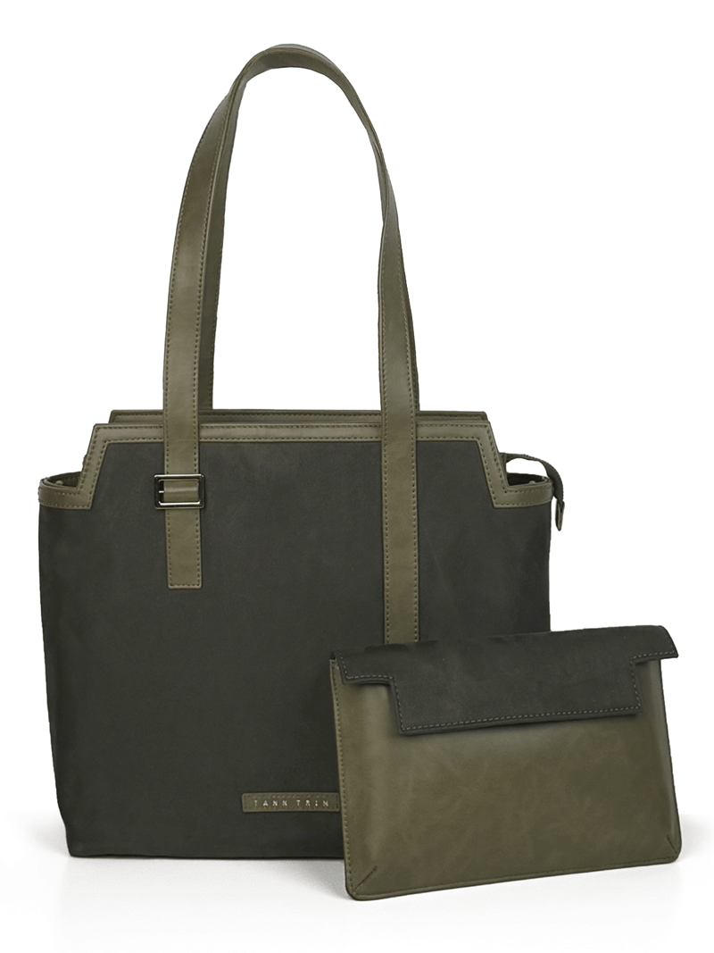The Olive Cascade Tote Bag