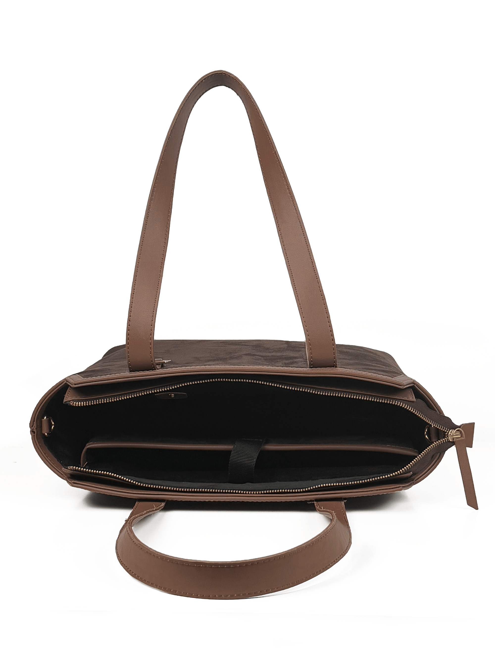 The Brown Cascade Tote Bag