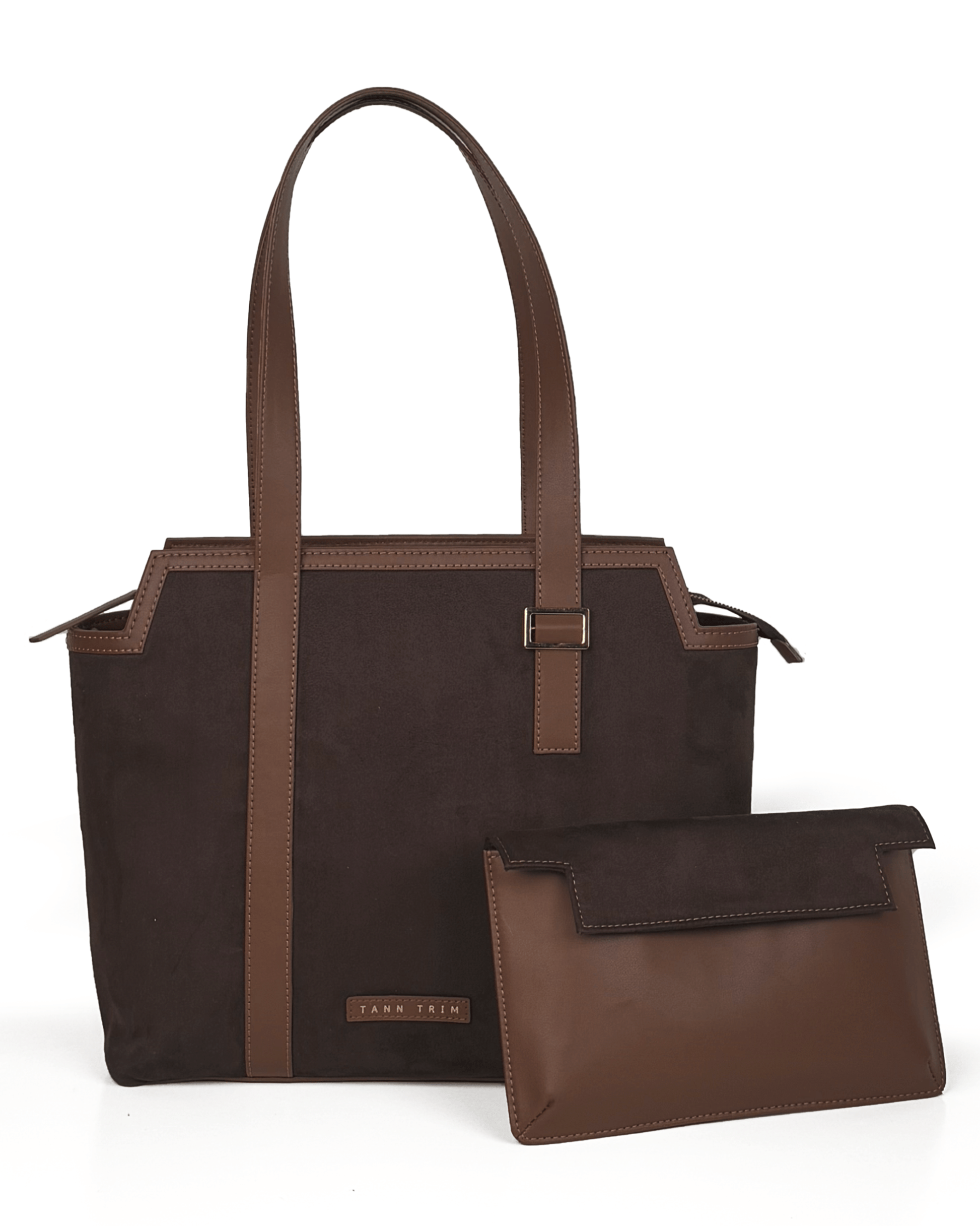 The Brown Cascade Tote Bag