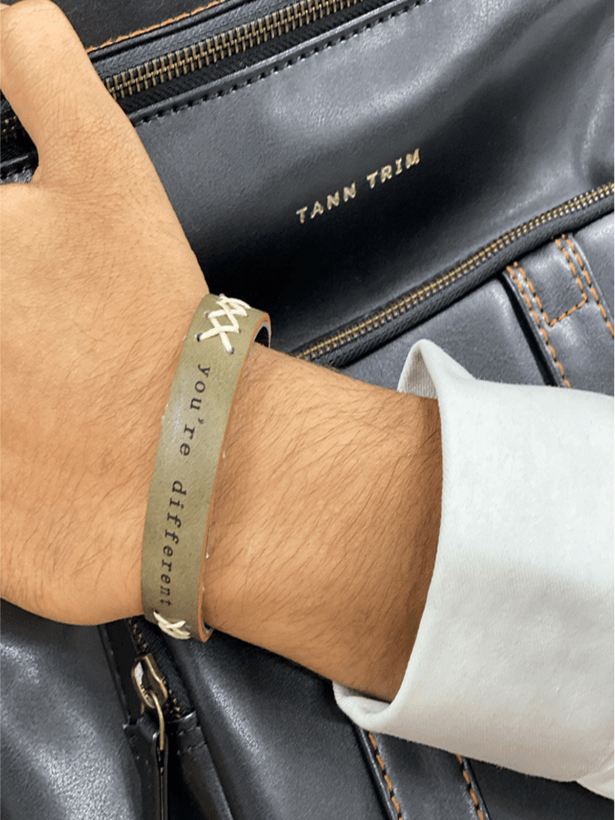 Olive Green Thread Band