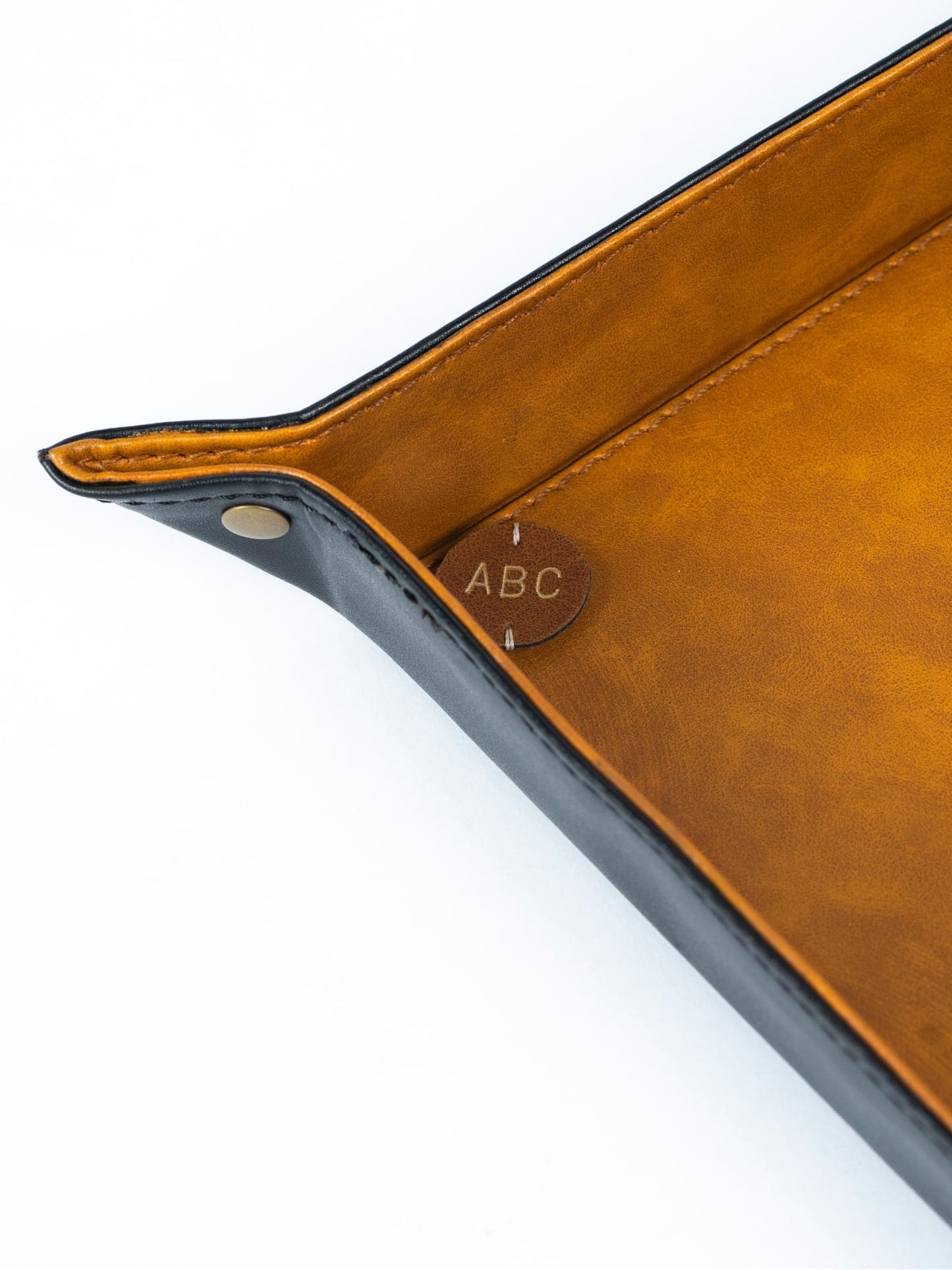 The Desk Tray: Blue & Brown