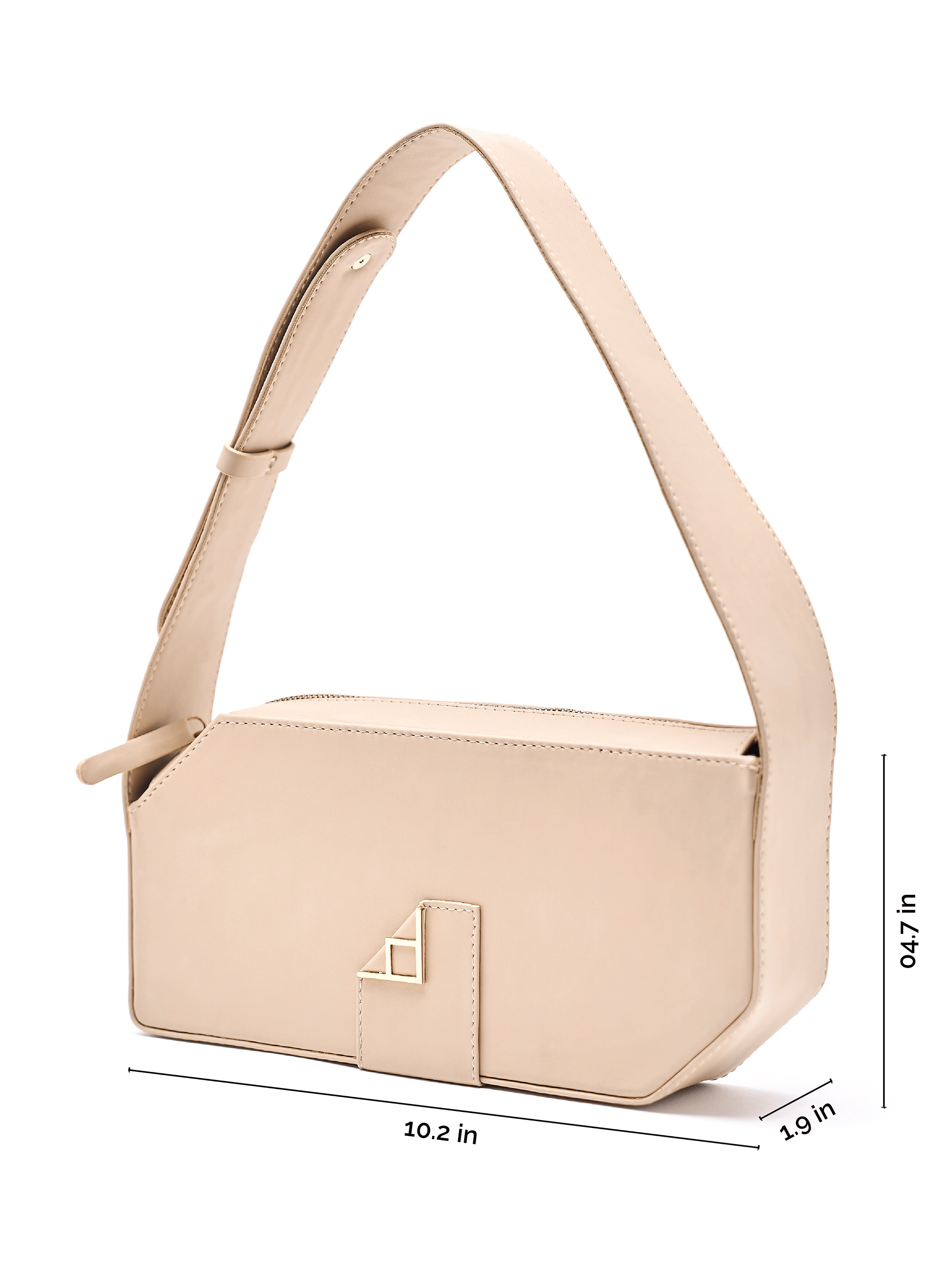 Beige Siren Shoulder Bag