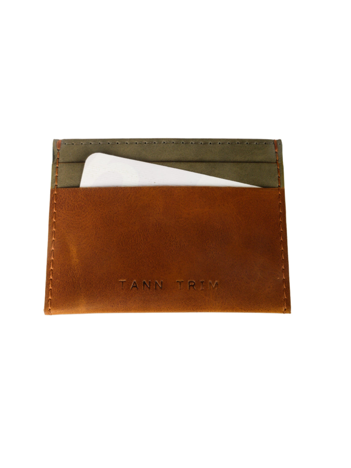 Card Case: Olive Green