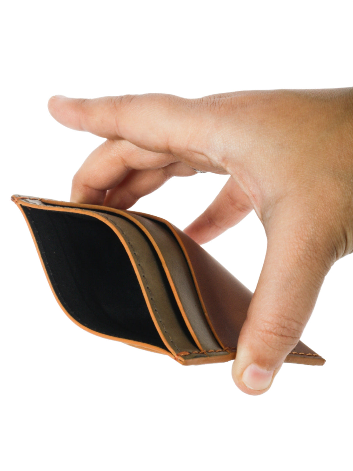 Card Case: Olive Green