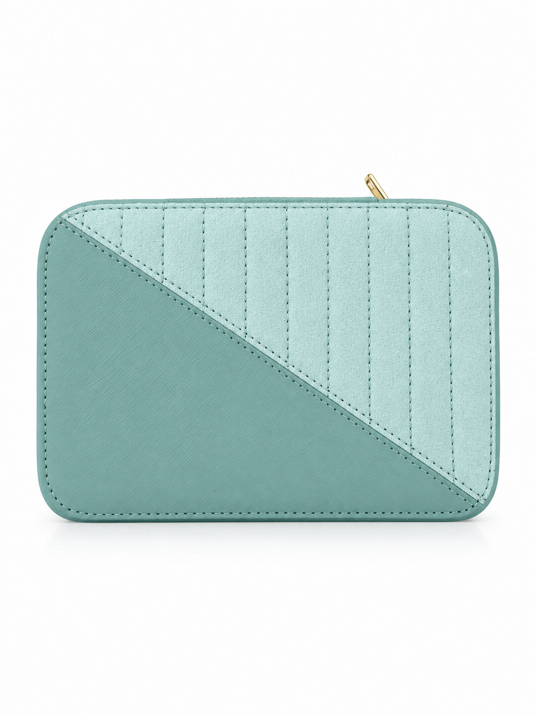 Blue Quilted Jewelry Box : big