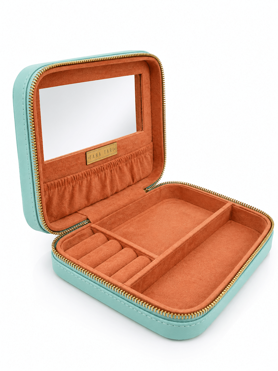 Blue Quilted Jewelry Box : big