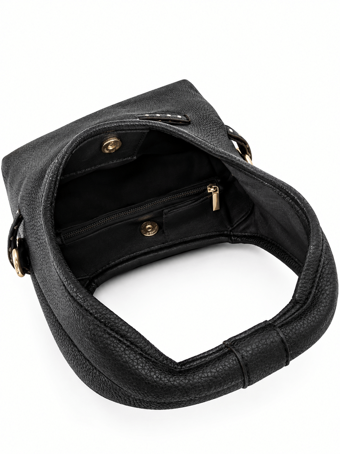 Black Mini Hobo Bag